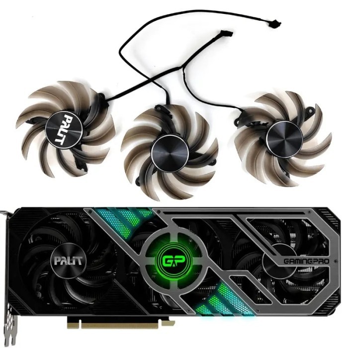 Palit 83MM RTX 3070 3080 Kipas GPU PALIT RTX 3090 3080TI 3080 3070TI