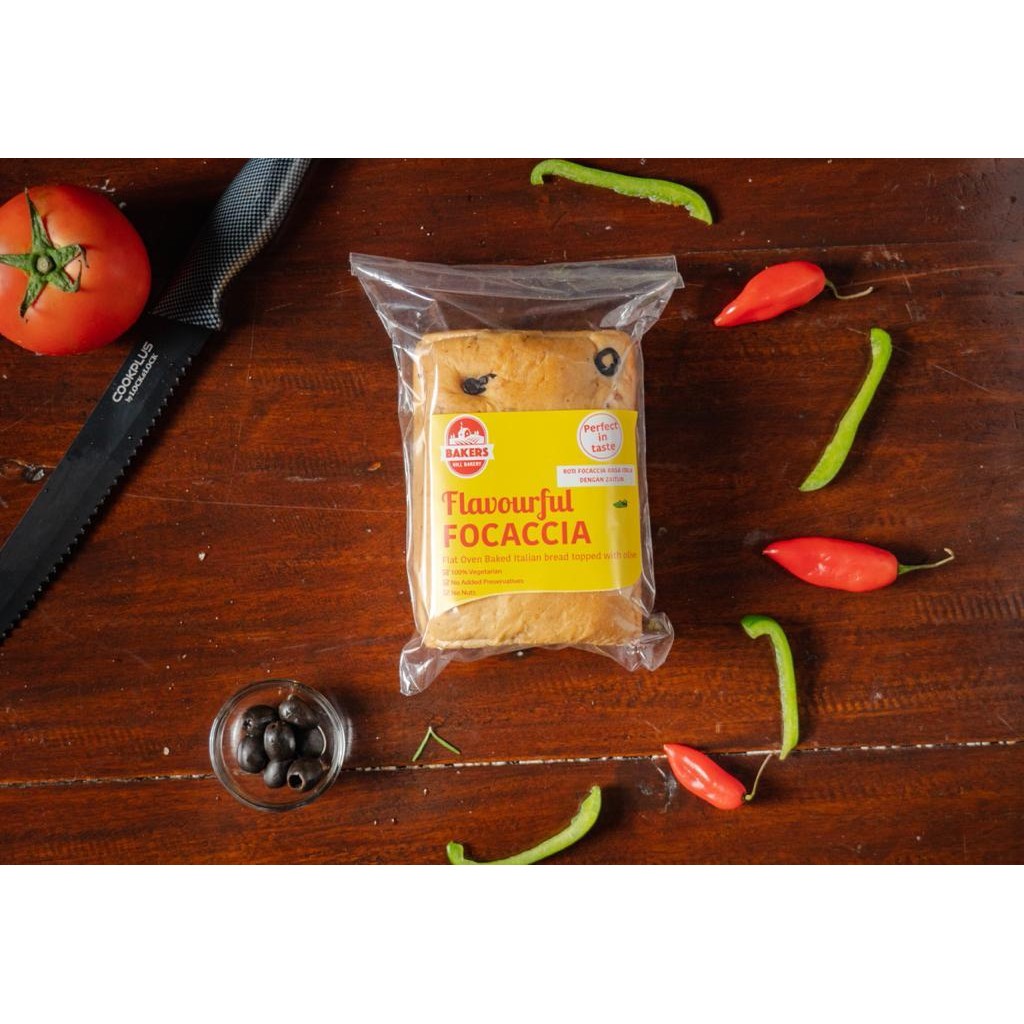 

Bakers Hills Flavourful Foccacia 120 gram