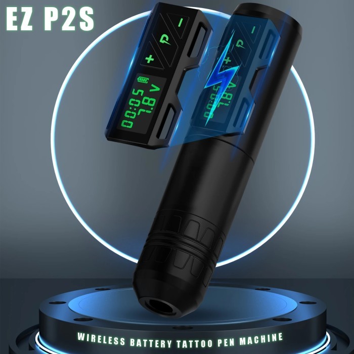 EZ Portex Generation 2S Wireless Battery Tattoo Pen with Portable