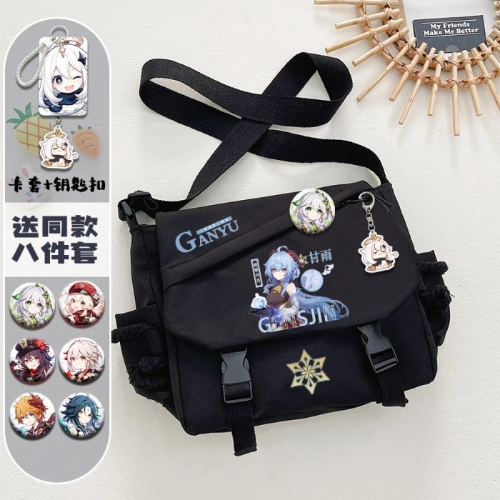 Game Genshin Impact Cosplay Keqing Ganyu Hu Tao Arataki Itto Kamisato