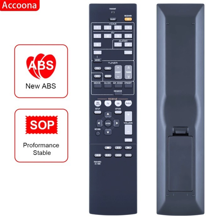 RAV463 ZA11350 Replace Remote Control for Yamaha AV Receiver