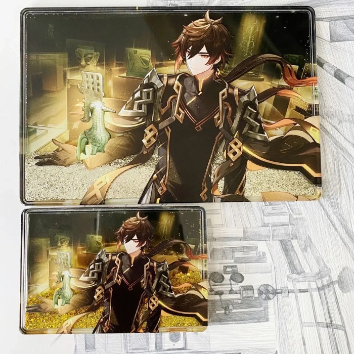 DIY Anime Game Genshin Impact Merch Sanxingdui Museum zhongli