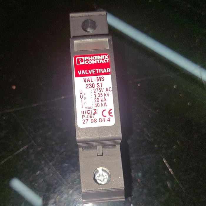PHOENIX CONTACT ARESTER VALVETRAB VAL-MS 230ST ARESTER