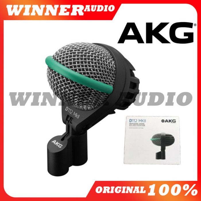 MIC AKG D112 D 112 MKII MICROPHONE DRUM BASS ORIGINAL