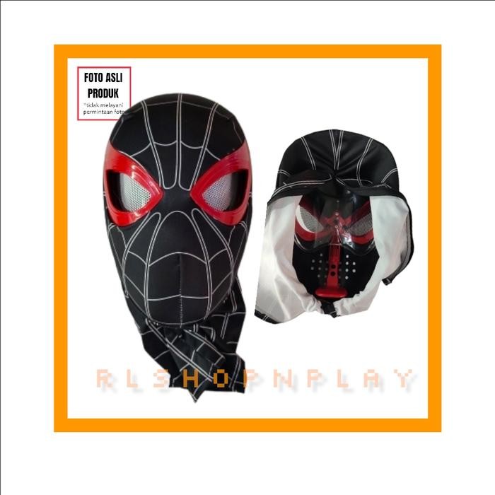 Topeng Spiderman Cosplay Superhero Mask