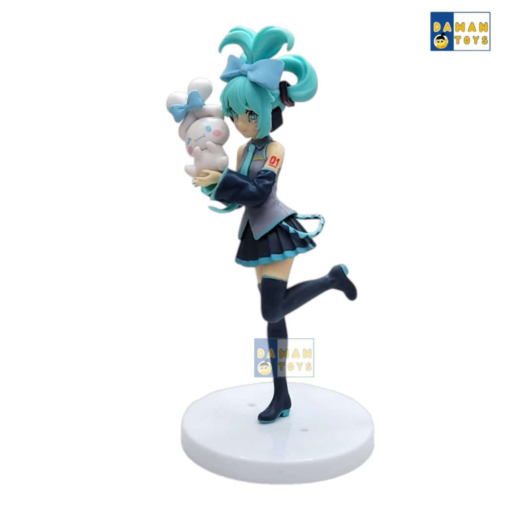 Hatsune Miku x Cinnamonroll Vocaloid Anime Pajangan Koleksi