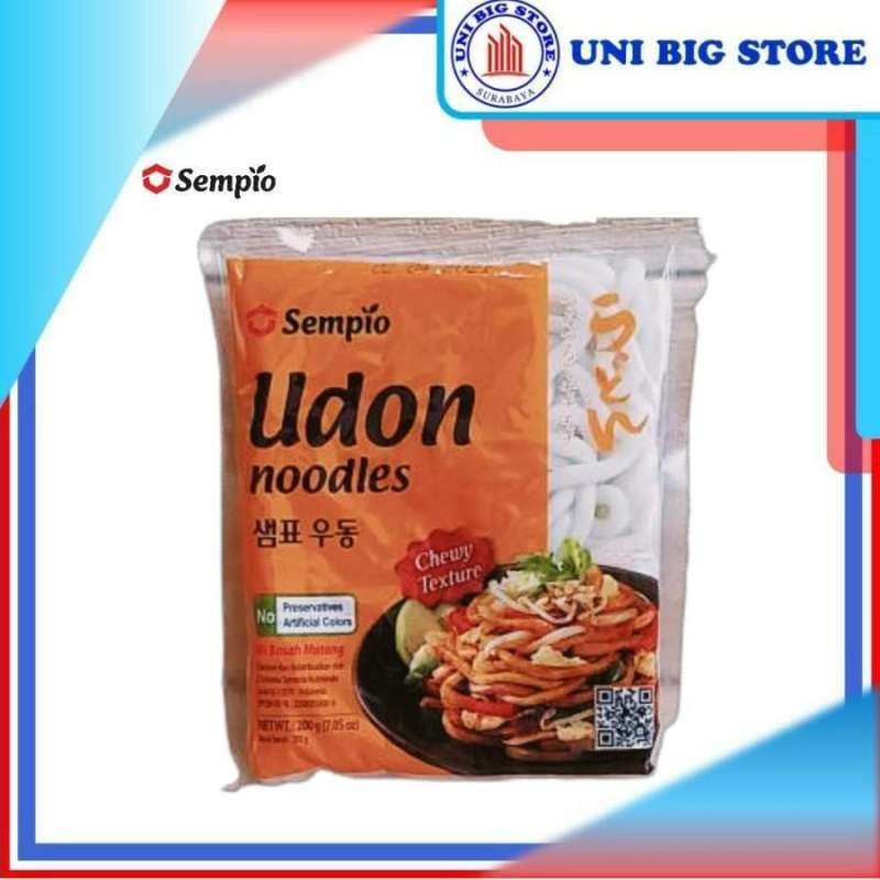 

Sempio Fresh Udon 200Gr Chewy Mie Tebal Kenyal Korea Jepang Best Seller