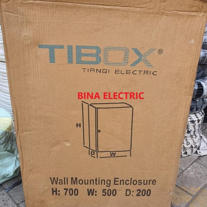 Top Tibox 700X500X200 / Tibox 700X500X200Mm / Box Panel Besi Tibox -