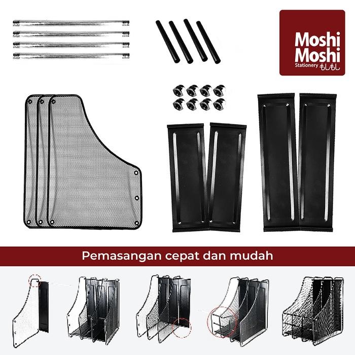 

Promo File Box Foldable Steel Rak Penyimpanan Dokumen 2 Sekat Jaring Besi Tbk