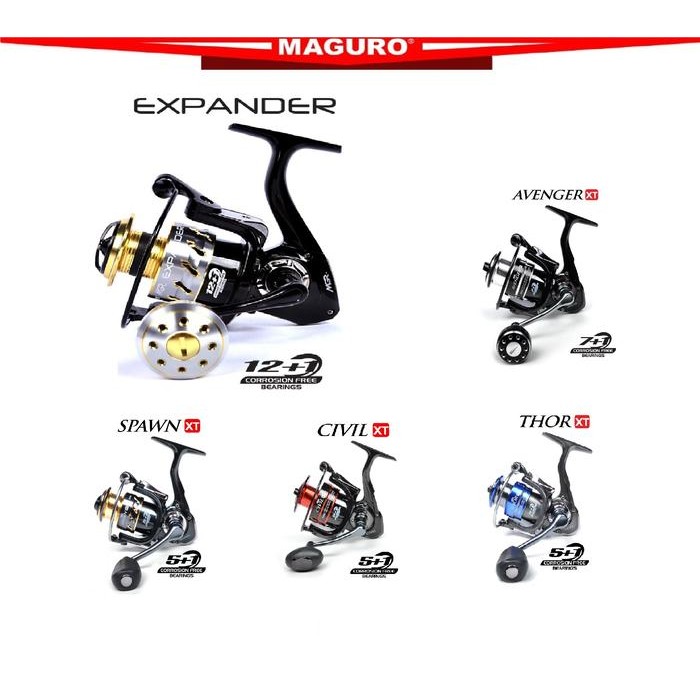 Reel Maguro Xt Series Expander / Avenger / Civil / Spawn / Thor