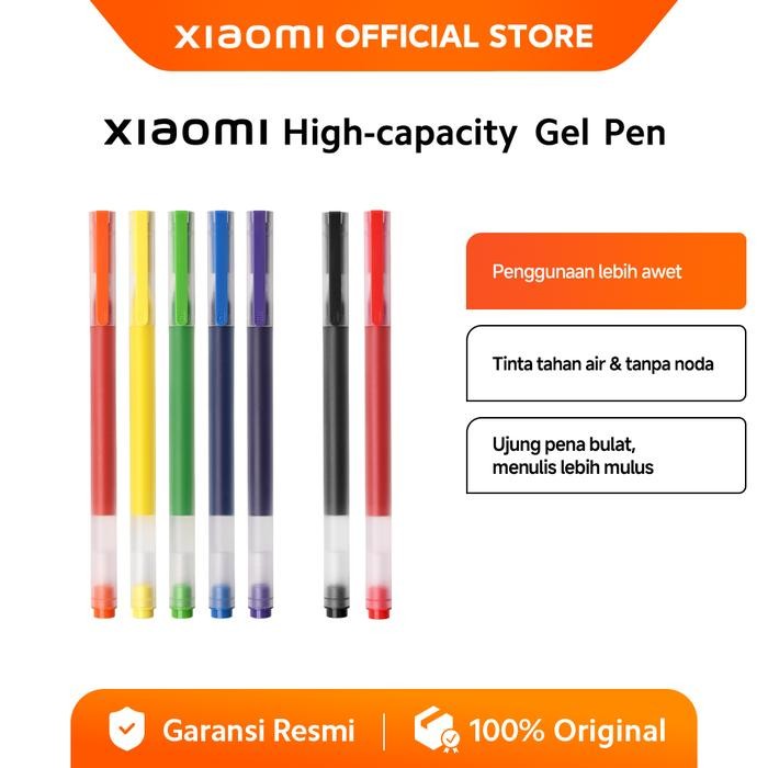 

Ready JT Xiaomi High Capacity Pen Lebih awet Tinta tahan air dan tanpa noda Menulis lebih halus