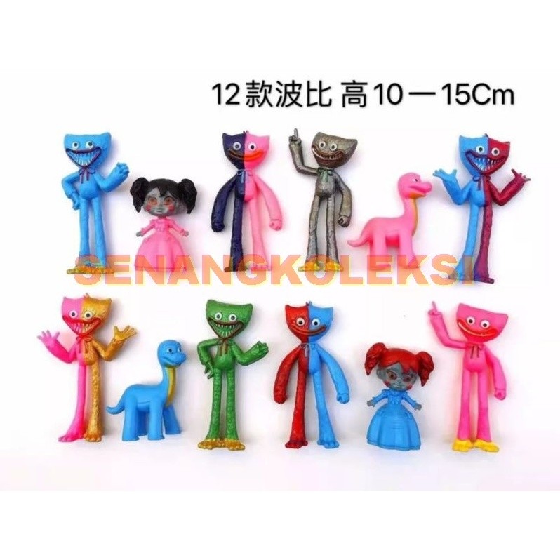 Huggy wuggy Game Horor Poppy playtime/Mainan Topper