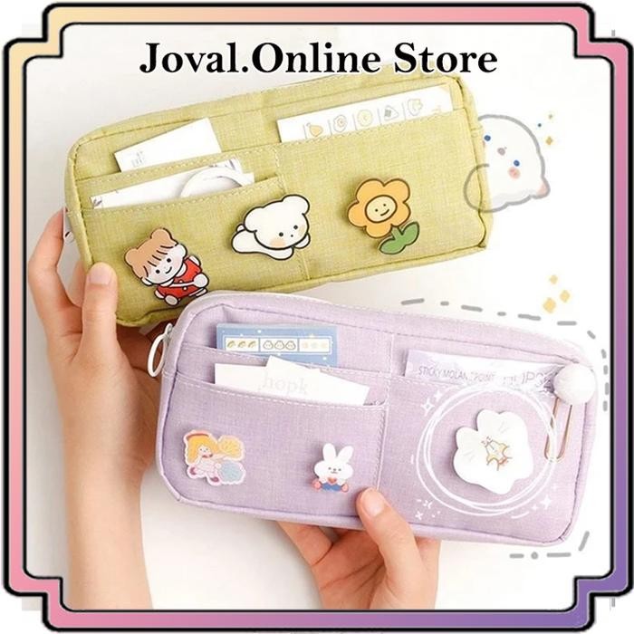 

Ready JT TEMPAT PENSIL PIN LUCU / KOTAK PENSIL PIN LUCU CUTE Stationery