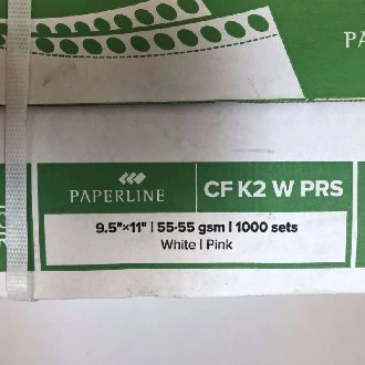 

Continuous Form Paper2 Ply Bagi 2 9 1/2" x 11" (K2 PRS) ( Dus )