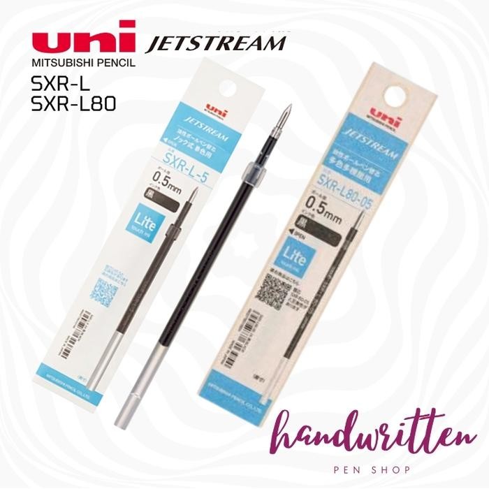 

Ready JT UNI Jetstream Lite Touch SXR-L-5 / SXR-L-7 / SXR-L80 Ballpoint Pen Refill Refill Pulpen Jet