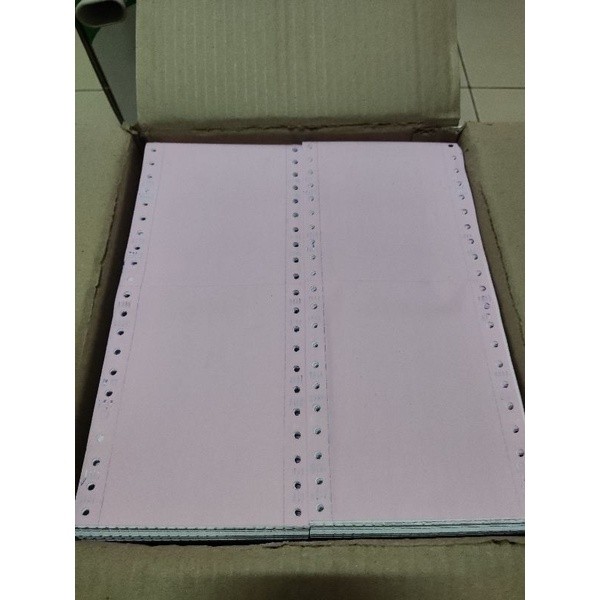 

CONTINUOUS FORM 2 Ply 9.5/2 x 11/2 (WARTEL SIZE, ISI 4 SHEETS TOTAL) Hi-Print