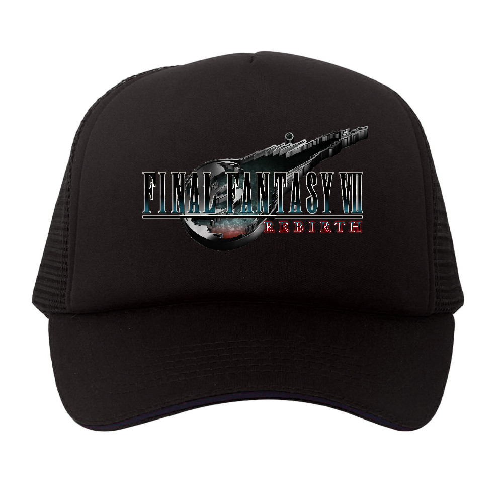 Topi Trucker Gaming Final Fantasy VII Rebirth Logo