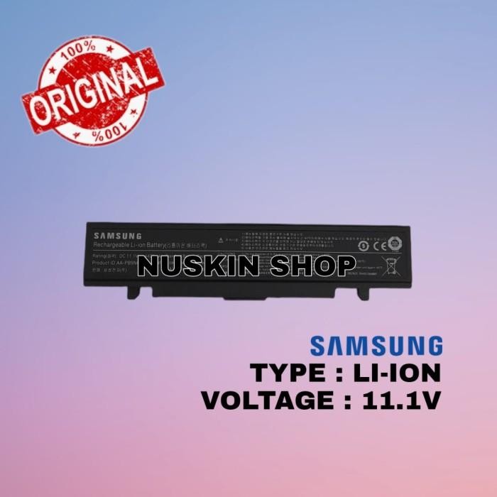ORIGINAL BATERAI BATTERY BATRE LAPTOP SAMSUNG NP355V4X R460 R519 R530