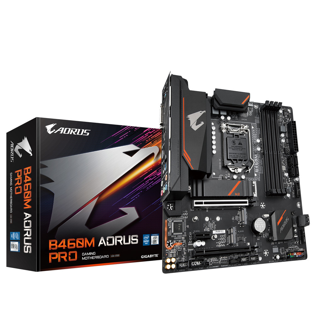 New Gigabyte B460M AORUS PRO motherboard DDR4 128GB PCI-E 3.0 M.2 HDMI-compatible Display 1200 Micro
