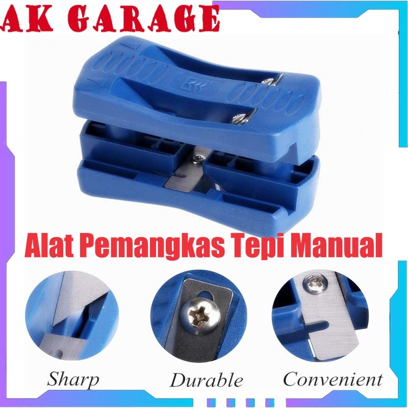 

Manual Edge Double Trimmer Cutter Banding Trimming Edging Vynil Pvc Taco Sheet Decosheet Free Refil