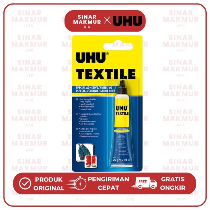 

Textile/Textile Glue/Lem Kain Uhu 19 ml (PCS)