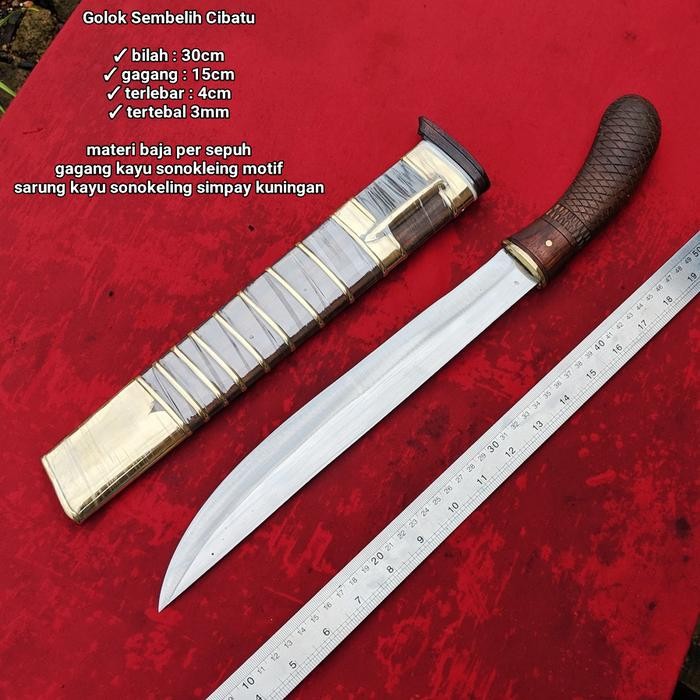 PREMIUM golok sembelih ( baja per )