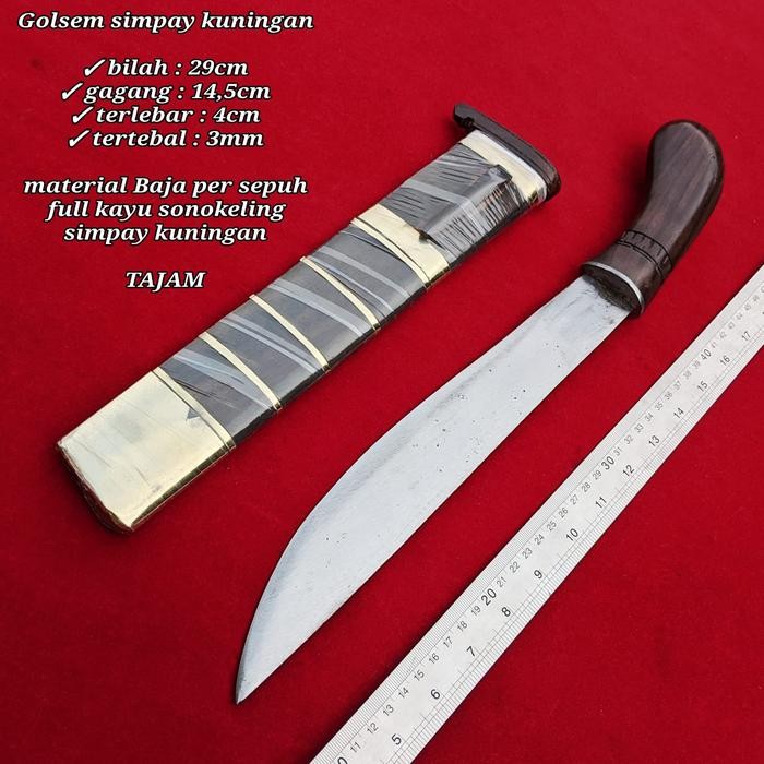 PREMIUM Pisau Sembelih Baja Per