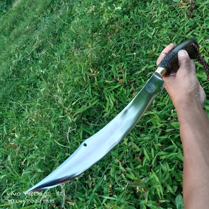 PREMIUM golok sembelih baja per. bilah 30 cm