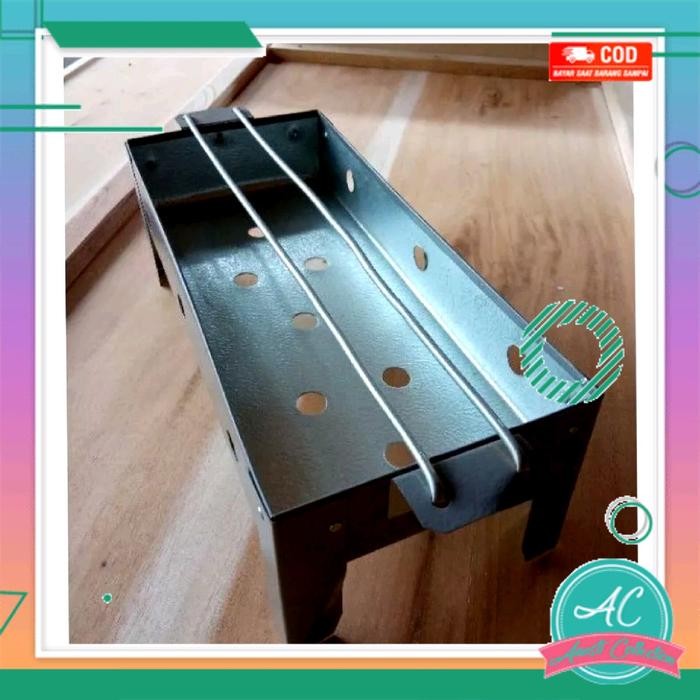 PREMIUM Bakaran Sate Arang Daging Kurban bakar Jagung Sossis Ikan Ayam Panggangan Ayam berdiri