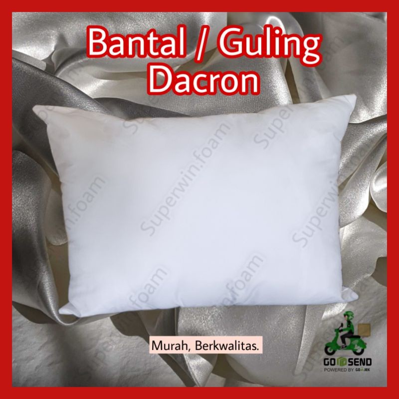 S3NdToday,,BANTAL DACRON / GULING DACRON MURAH KWALITAS 100% BAGUS BANTAL SILICON GULING SILICON -go
