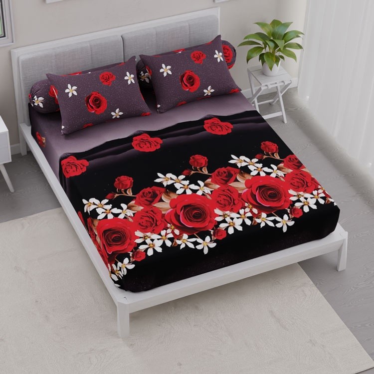 S3NdToday,,CALIFORNIA Sprei King Fitted 180x200 Rosalinda -good