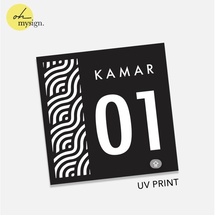 

[Expert] Custom Nomer Kamar Akrilik Untuk Kost / Villa / Hotel / Penginapan UV Print