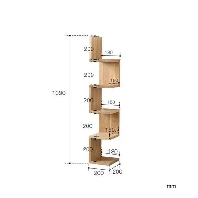 Rak Sudut Persegi Rak Sudut Tempel Ruang Tamu Minimalis Furniture Terbaru