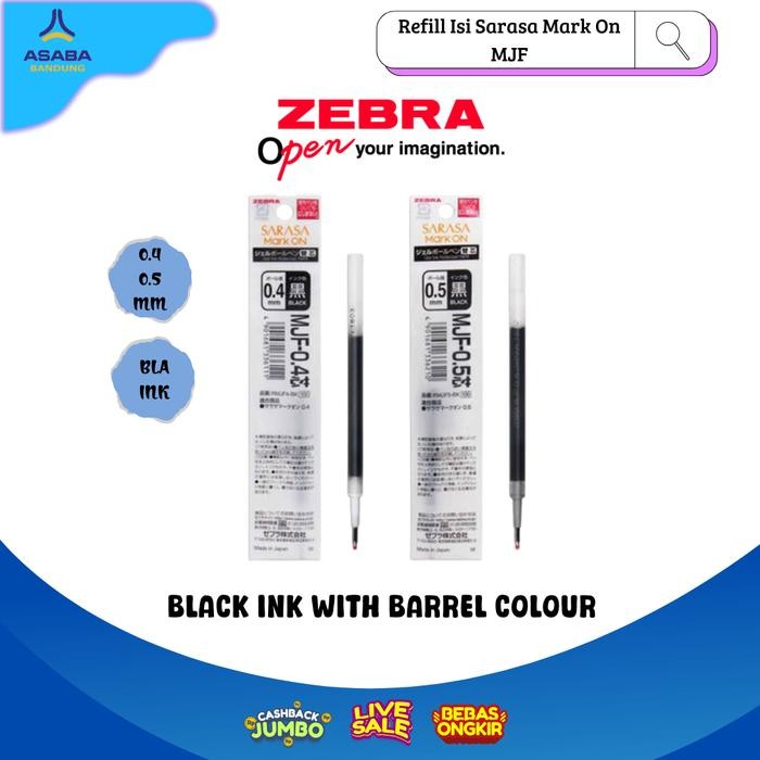 

Ready JT Zebra Refill Isi Sarasa Mark On MJF Limited Edition