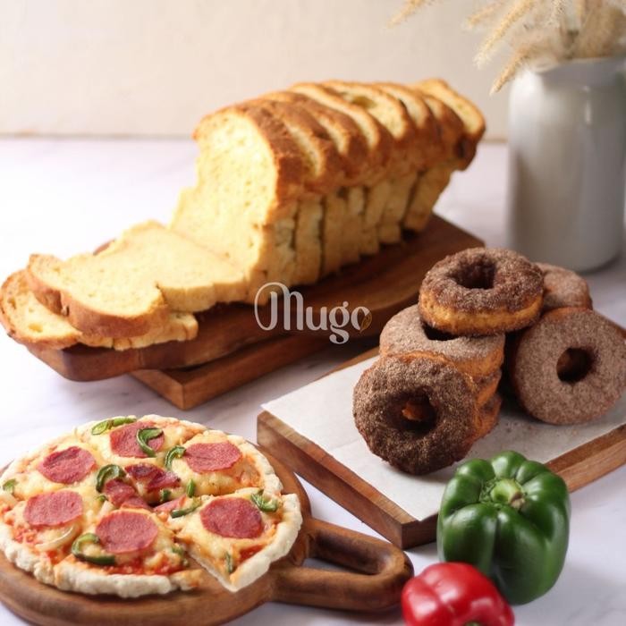 

Terlaris- Mugo Tepung Bread Gluten Free/ High Fiber/ Soy Free 300 Gr