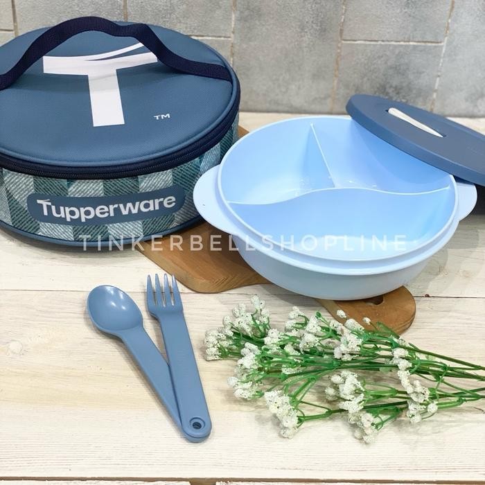 Tupperware Fancy Crystalwave Lunch Set