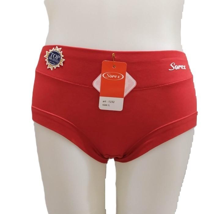 1 lusin celana dalam wanita sorex art 1232 / sorex / cd wanita / NEW