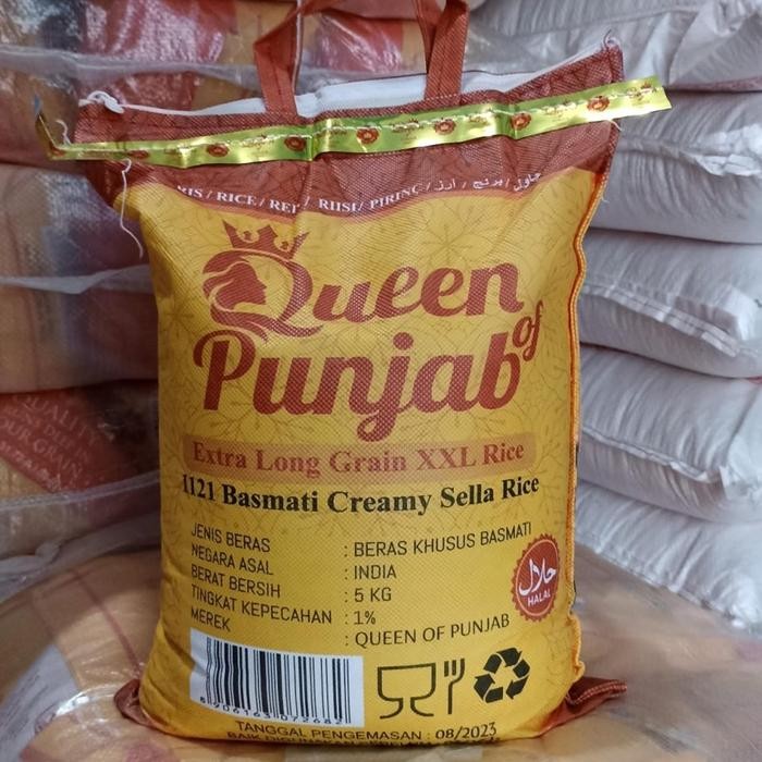 

Terlaris- Beras Basmati Queen Punjab Kemasan Repack 3Kg