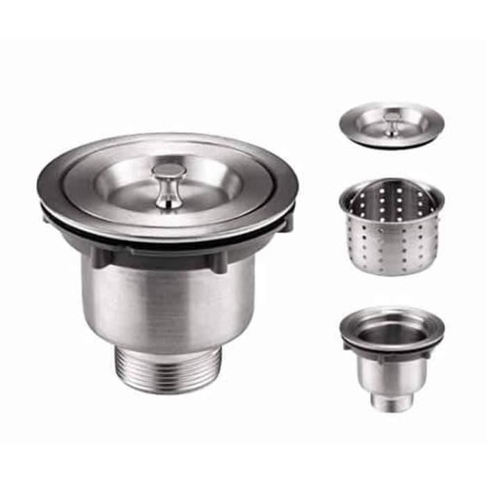 Afur Stainless Besar / Wastafel Cuci Piring