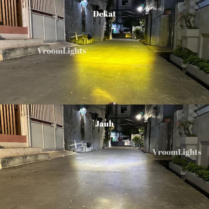 ID IBRIGHT LAMPU UTAMA H6 LED LASER AC DC