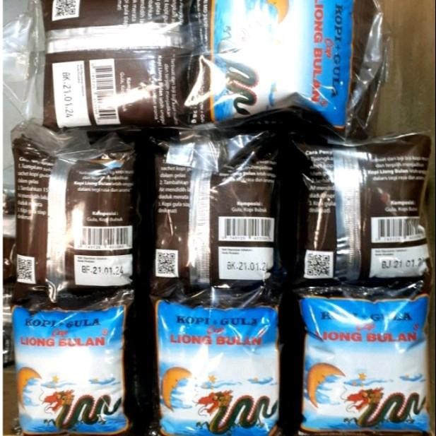 

Terlaris- 3 Pak(6 Renceng) Kopi Liong Bulan Khas Bogor Kopi+Gula 25Gram X 60Sachet Hitam