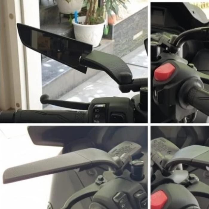 SPION WINGLET MODEL RIZOMA STEALTH YAMAHA NEW XMAX 2023 CONNECTED BEST SELLER