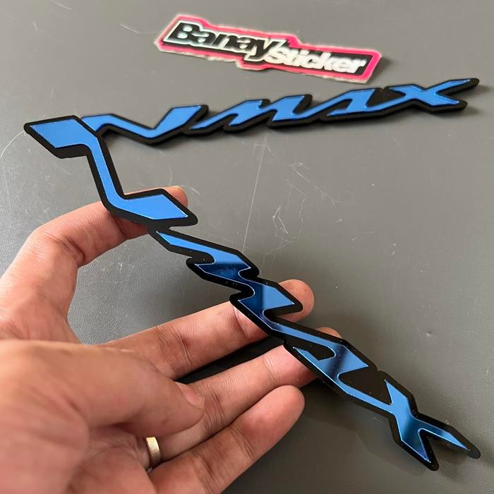 Handal- Emblem NMAX Akrilik Emblem NMAX Jepang Akrilik