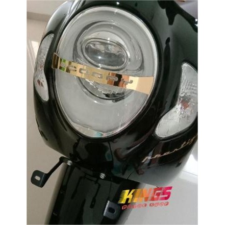 GARNISH HEADLAMP LAMPU DEPAN HONDA NEW SCOOPY 2021 BERKUALITAS