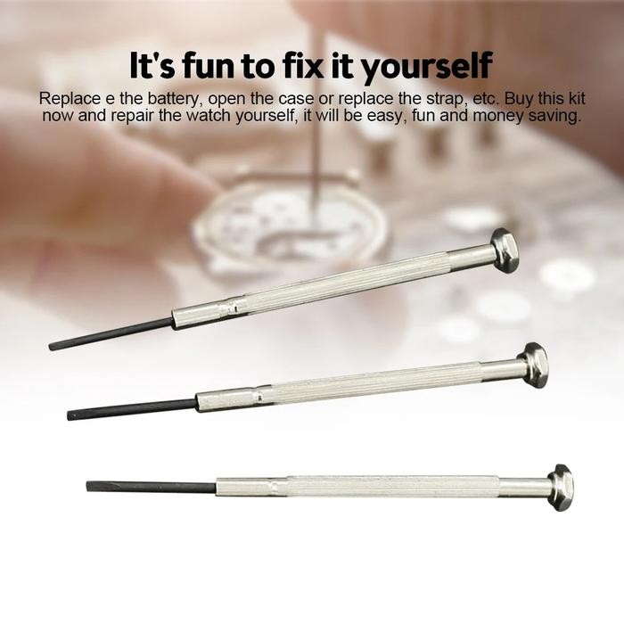 Viral Alat Service Reparasi Perbaikan Jam Tangan 1 Set Cod