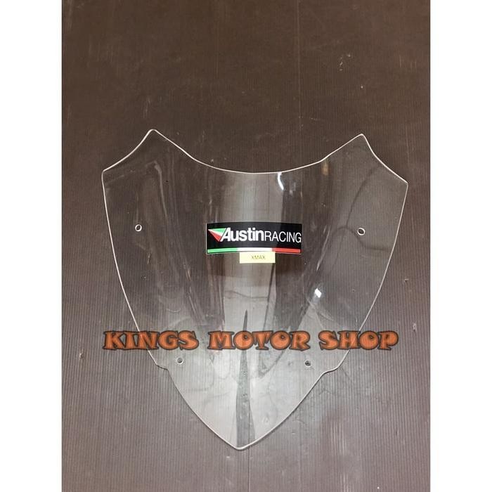 VISOR WINDSHIELD WINDSCREEN KACA DEPAN XMAX 250 300 ORI AUSTIN RACING