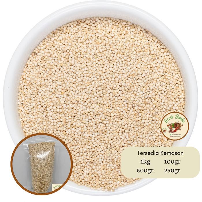 

Terlaris- Ready Organic Quinoa White - 1Kg / White Quinoa Organic