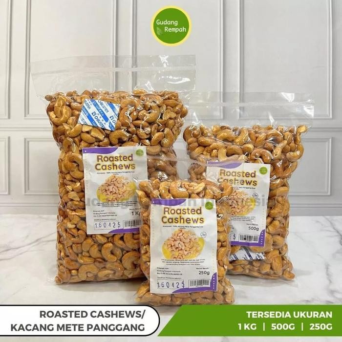 

Terlaris- [Promo 12.12] Kacang Mede Panggang/Mete Oven Panggang Matang Siap Makan/Premium