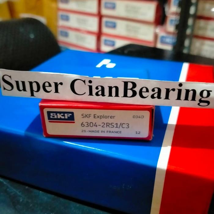 BEARING 6304 2RS1 C3  S K F