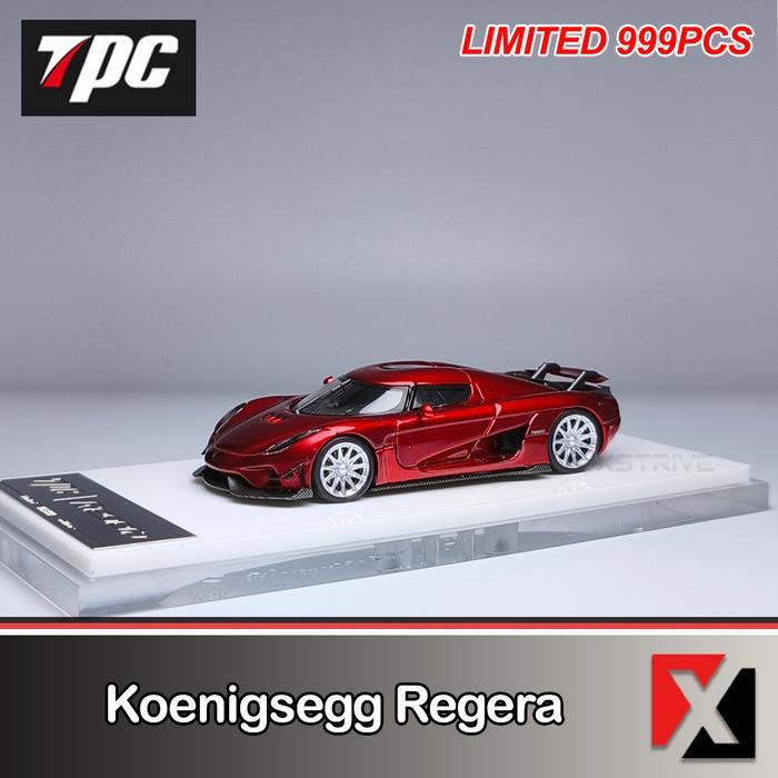 Promo Terbatas Tpc 1:64 Koenigsegg Regera Red Aman